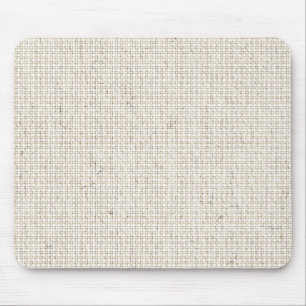 Light Linen Background Mouse Pad