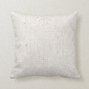 Light Linen Background Throw Pillow by mvdesigns at Zazzle