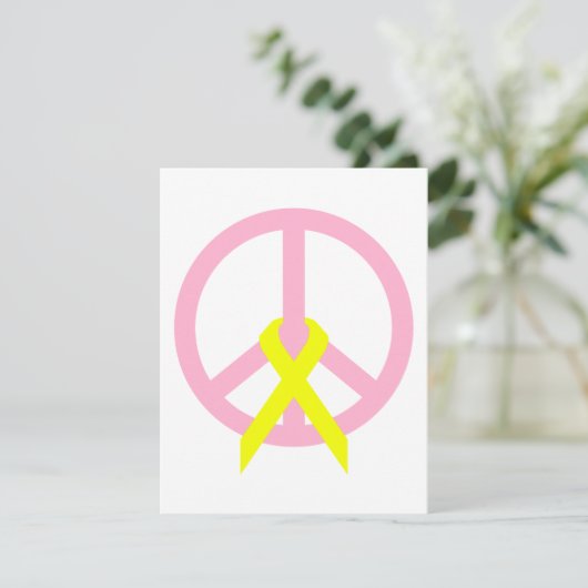 Light Link Peace & Ribbon (Standing Front)