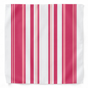 Light Maroon Stripes Bandana