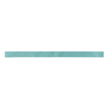 Light Medium Teal Colored Satin Ribbon