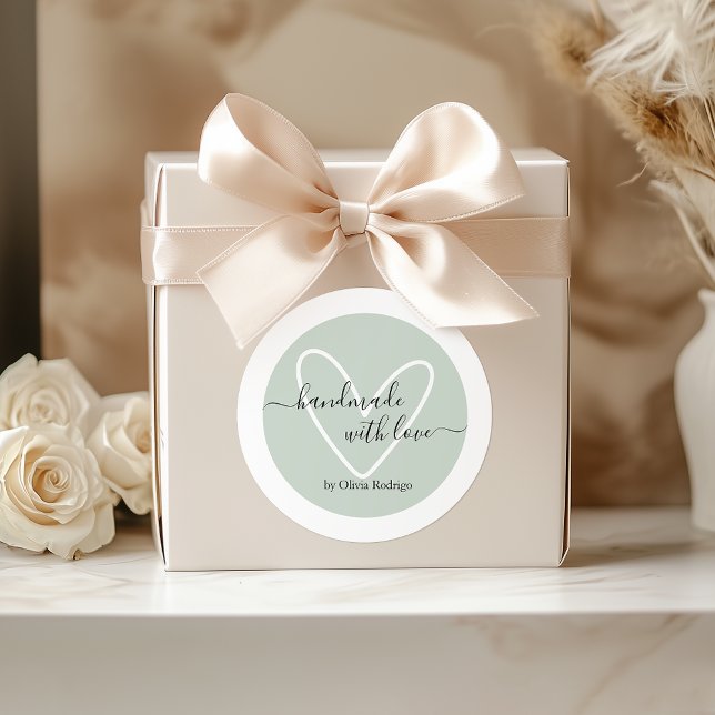 Light Mint Custom Thank You Sticker Packaging (Light Mint Custom Thank You Sticker Packaging)