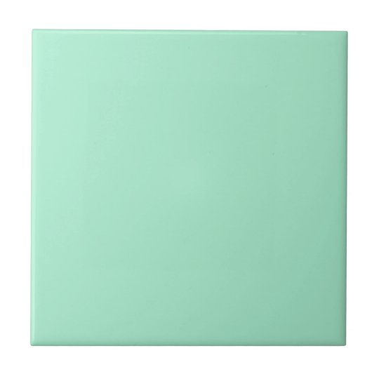 Light Mint Green Ceramic Tile