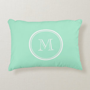 Light Mint Green High End Colored Matching Decorative Pillow
