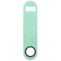 Light Mint Green High End Colored Speed Bottle Opener