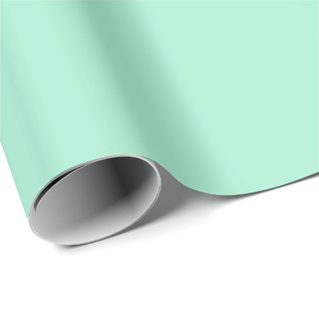 Matte Pastel Blue Wrapping Paper