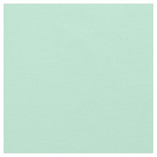 Light Mint Green Solid Color Fabric