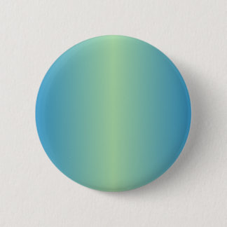 Light Moss Green and True Blue Gradient Pinback Button