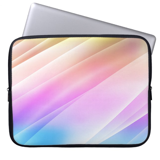 Light Multicolor, Rainbow cover with long lines. D (Front)