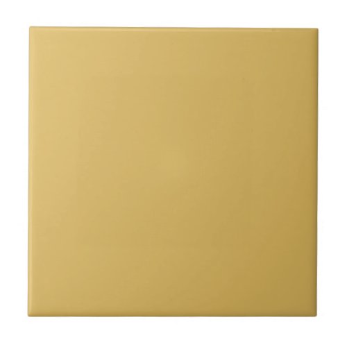 Light Mustard Yellow Solid Color Ceramic Tile