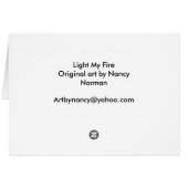 Light My Fire Cards (Back Horizontal)
