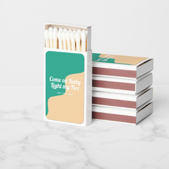 Light My Fire Modern Personalized Matches (Stacked)