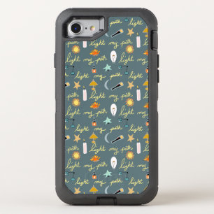 Light My Path OtterBox Defender iPhone SE/8/7 Case