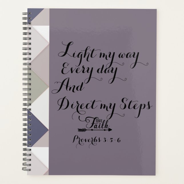 Light my Way Everyday Weekly Planner (Front)