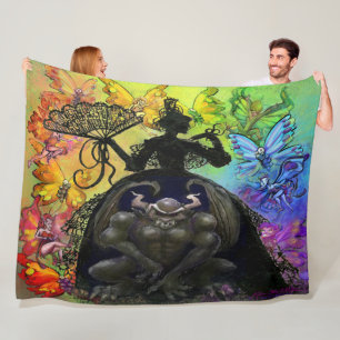 Light n Dark Fleece Blanket