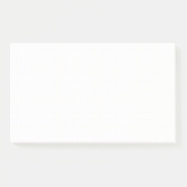 Light Neutral Peach Dot Grid Notes (Front)