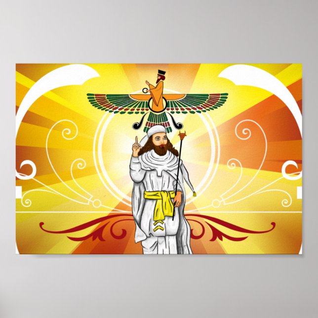 Light of Ahura Mazda Poster (Front)