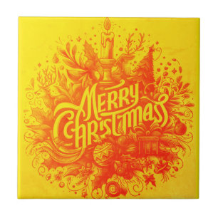 Light of Christmas Ceramic Tile