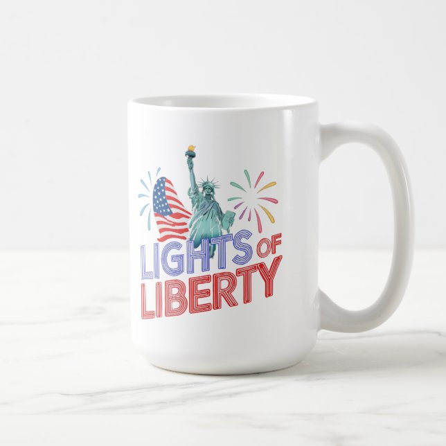 Light of Freedom Coffee Mug (Right)