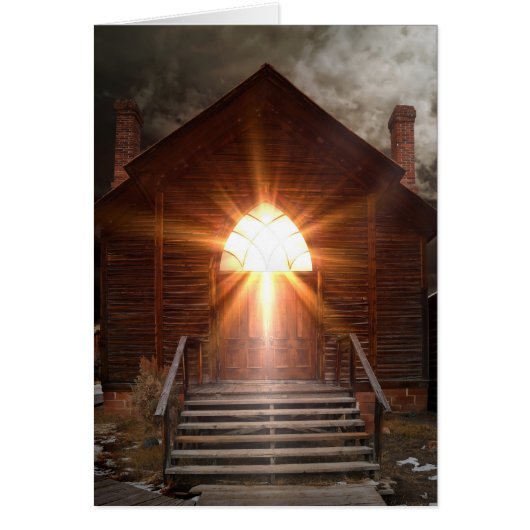 Light of God Shines Through the Storm Cards (Front)