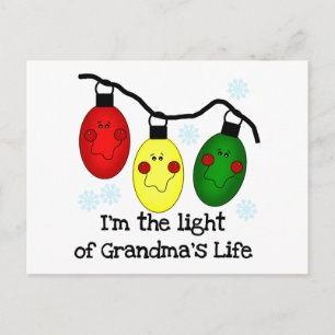 Light of Grandma's Life Holiday Tshirts and Gifts