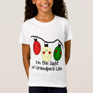 Light of Grandpa's Life Holiday Tshirts and Gifts