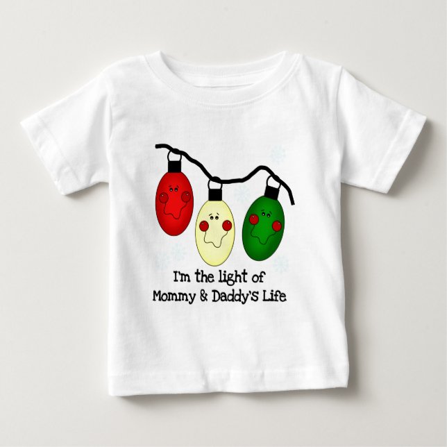 Light of Mommy and Daddy's Life Tshirts and Gifts (Front)