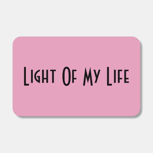 Light Of My Life Funny  Matchboxes (Front)