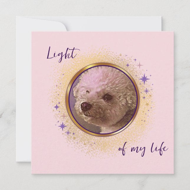 Light of My Light Card (Front)