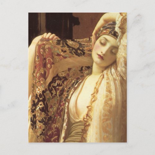 Light of the Harem _ Lord Frederick Leighton Postcard