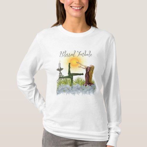 Light of the Sun Blessed Imbolc Celtic Wicca T_Shirt