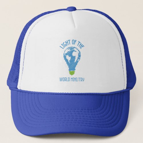 Light of the World Baseball  Trucker Hat