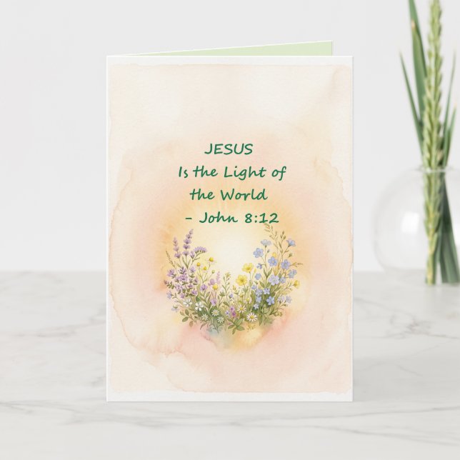 Light of the World Card (Front)