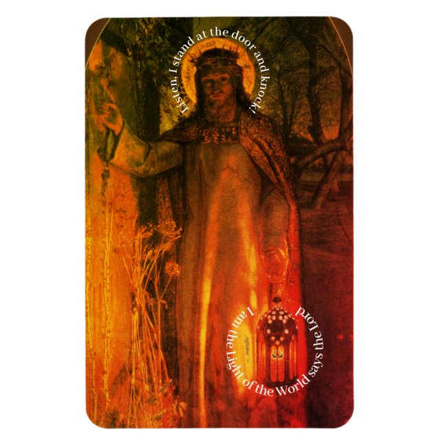 Light of the World Christian Magnet (Vertical)