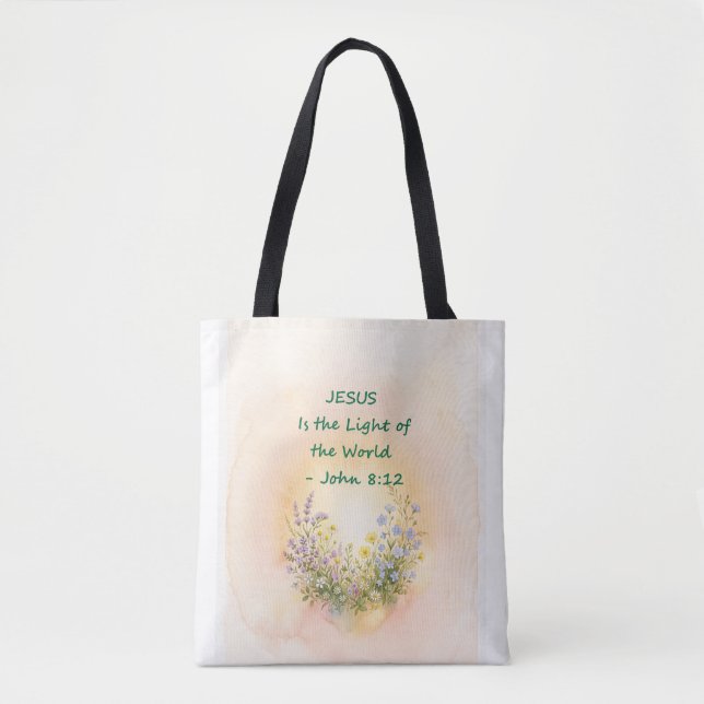 Light of the World Tote Bag (Front)