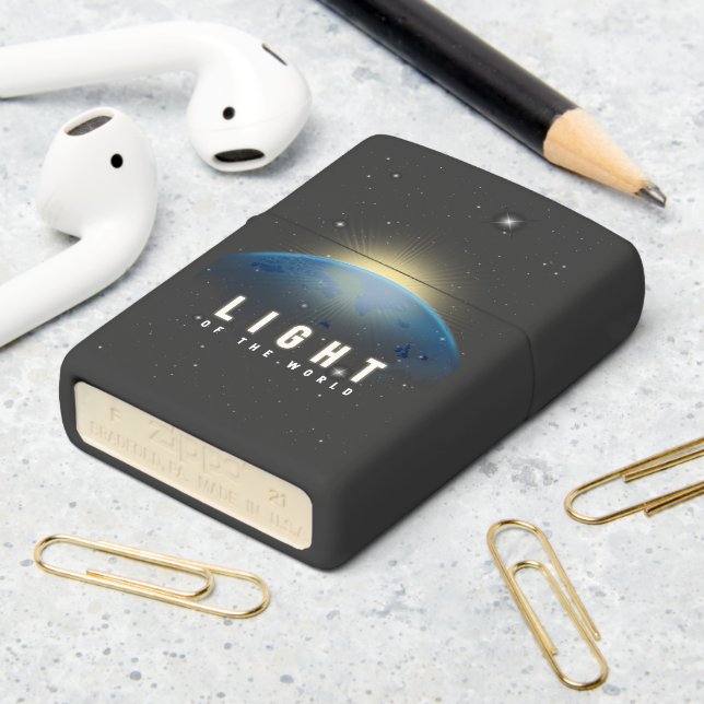 Light of the World |  Zippo Lighter (On Table 2)