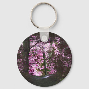 Light On Path Nature Keychain