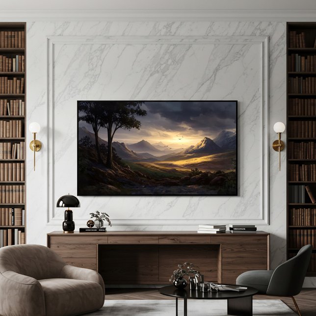 Light on the Horizon Canvas Print (Creator Uploaded)