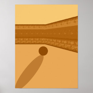 Light on the Other Side – Minimalist Abstract Poster