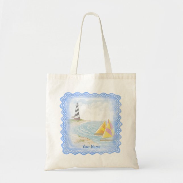 Light One Lighthouse tote bag (Front)