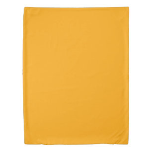 Light Orange Duvet Cover