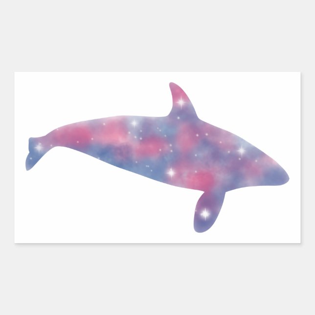 Light Orca Starscape Sticker (Front)
