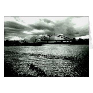 Light over the harbor cards