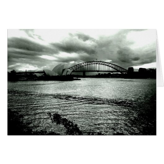 Light over the harbor cards (Front Horizontal)