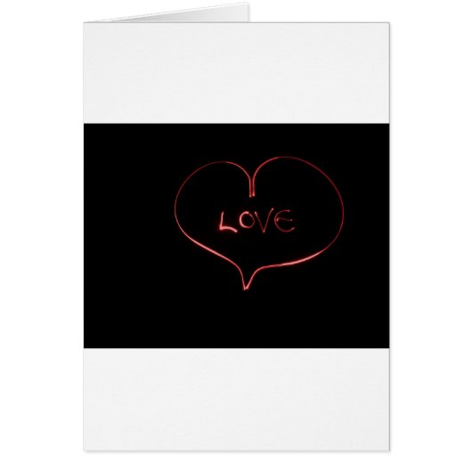 Light Painting Heart Cards (Front)
