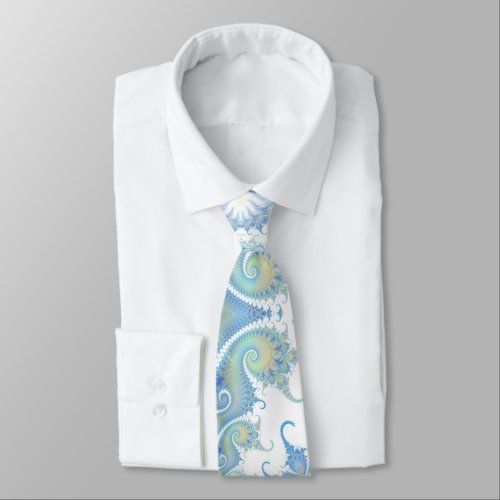 Light Paisley Tails Neck Tie