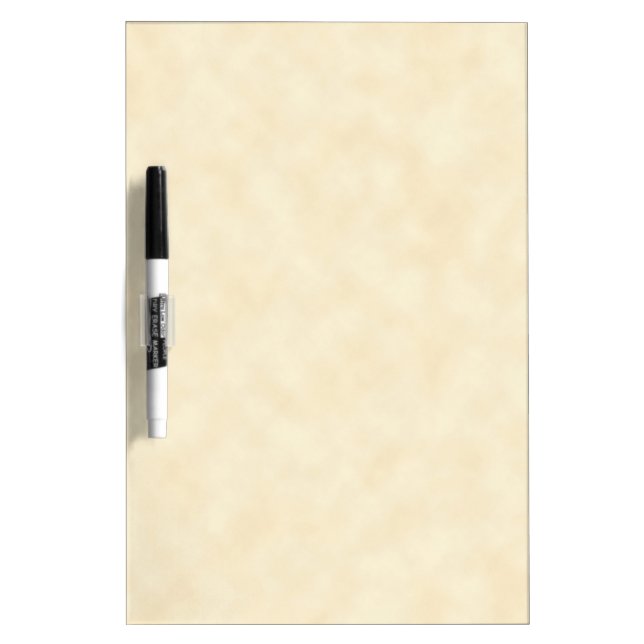 Light Parchment Texture Background Dry Erase Board (Front)