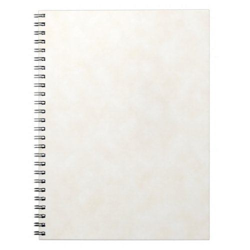 Light Parchment Texture Background Notebook