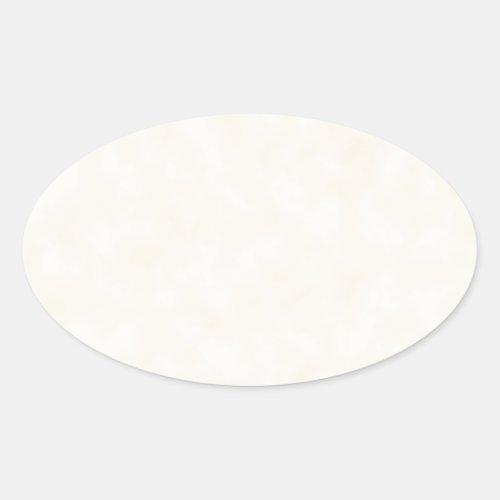 Light Parchment Texture Background Oval Sticker