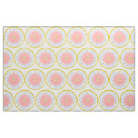 Light Passion Flowers Medallion fabric